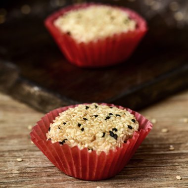 Japon susam mochi hamur işleri