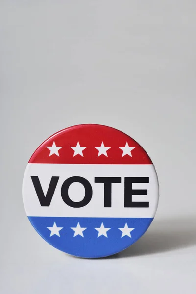 Crachá para a eleição dos Estados Unidos — Fotografia de Stock