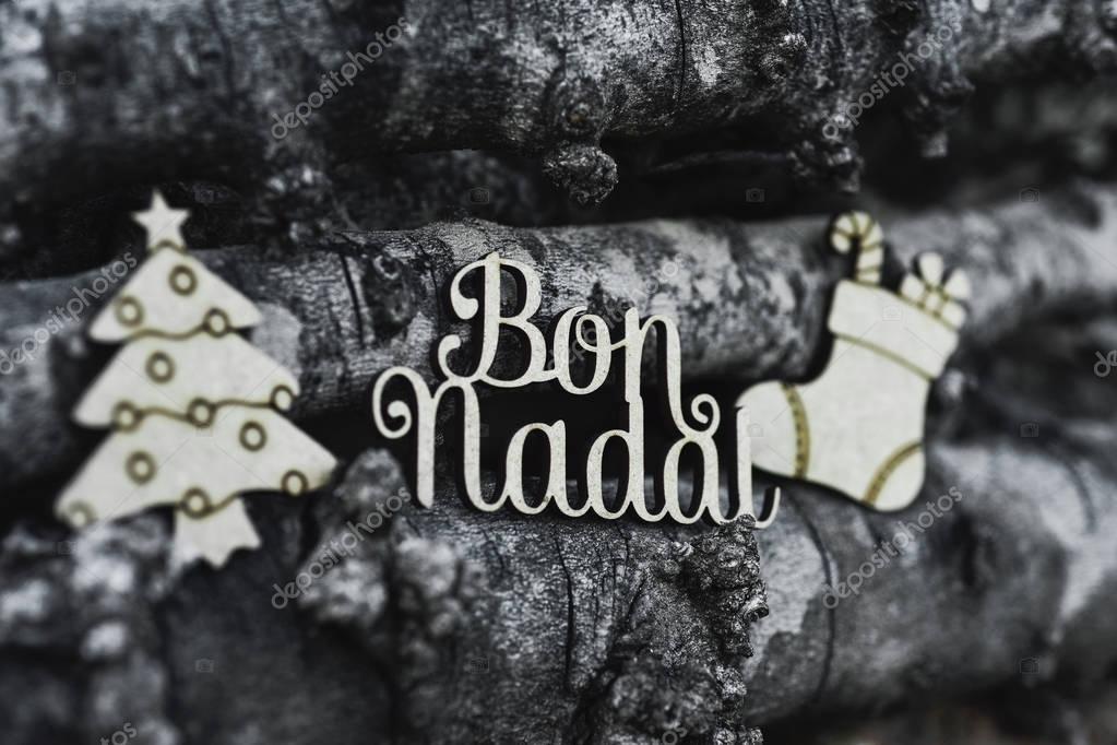 Bon Nadal Merry Christmas In Catalan Language Stock Photo C Nito103 Bon Nadal Merry Christmas In Catalan Language Stock Photo C Nito103