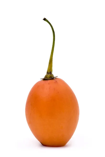 Fruto tamarillo em um fundo branco — Fotografia de Stock
