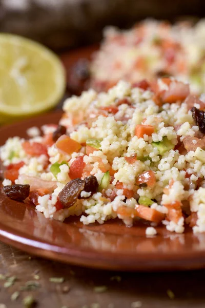 Tabbouleh, a typical levantine arab salad — Stock Photo, Image