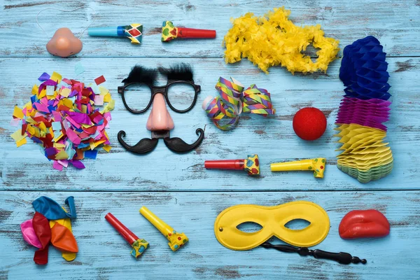 Costume dress party items Stock Picture