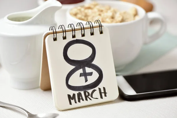 8 March, the womens day — Stock Photo, Image