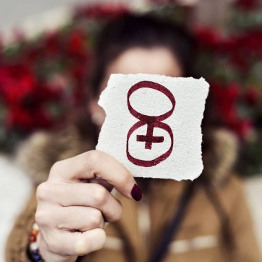 sayı 8, 8 Mart kadınlar günü için