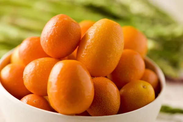 Sommige vruchten kumquat — Stockfoto