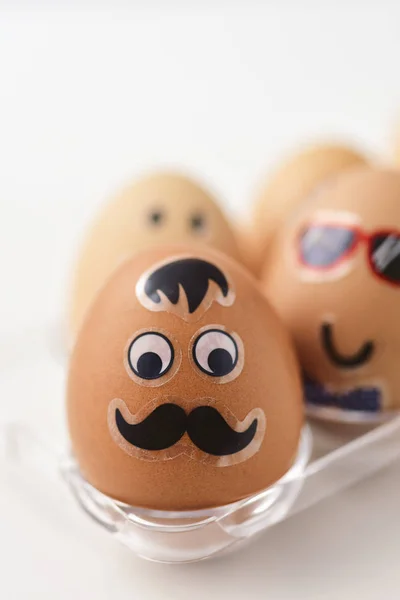 Zdobená velikonoční vajíčka — Stock fotografie