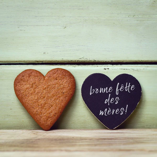 Bonne fette des meres, happy mothers day in french — Stock Photo, Image