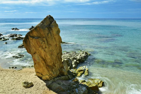 Plage de Platja de Lloret à Lloret de Mar, Espagne — Photo