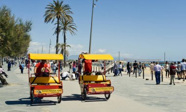 Barceloneta Sahil Barcelona, İspanya