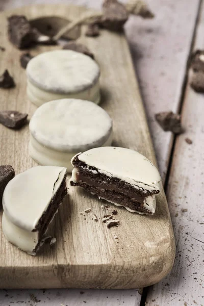 Argentinisch-uruguayische alfajores — Stockfoto