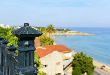 Punta del mucize ve Akdeniz, Tarragona, İspanya