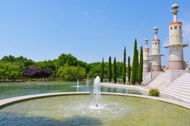 España'nın Industrial park, Barcelona, İspanya