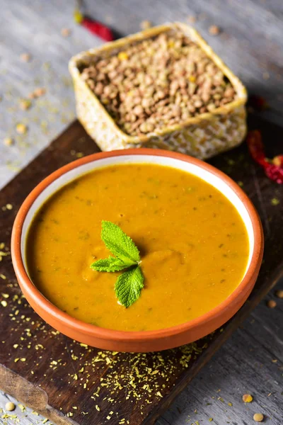 Lentil and quinoa puree — Stock Photo, Image