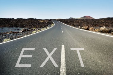 Yalnız bir yol kelime çıkış
