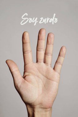 metin soya zurdo, solak İspanyolca