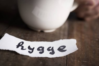 hygge, Danimarka konfor için sözcük veya zevk