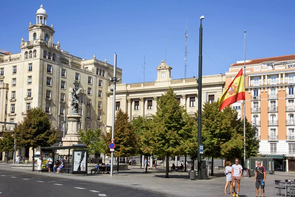 Plaza de espana Platz in Zaragoza, Spanien — Stockfoto