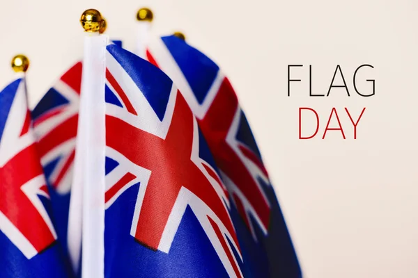 Dia de bandeira de Austrália — Fotografia de Stock