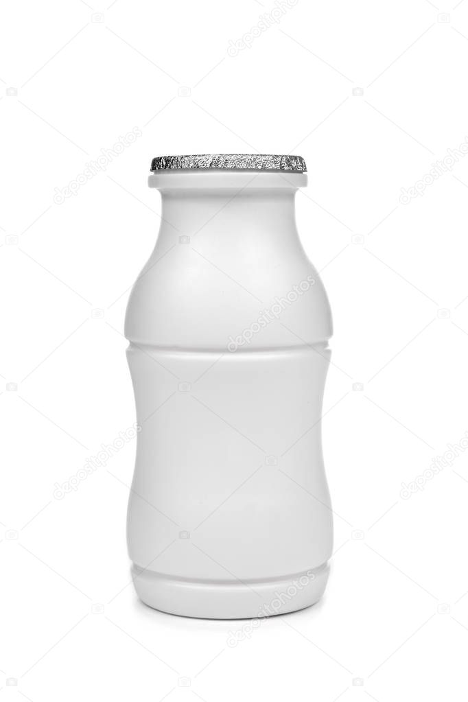 bottle of drinkable yogurt