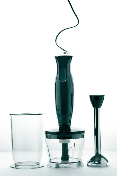 Hand blender and accessories — Stock Photo, Image