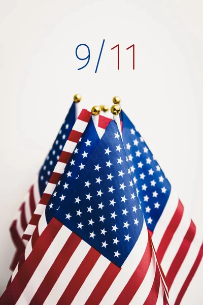Texto 9 / 11 para os ataques de 11 de setembro — Fotografia de Stock