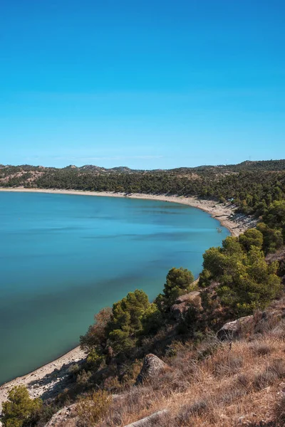 Mequinenza Reservoir, in Zaragoza province, Spain — Stock Photo, Image