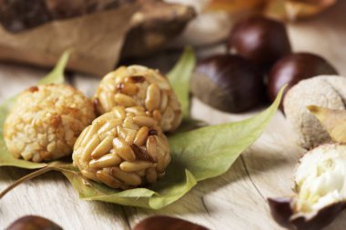 kestane ve panellets, Catalonia tipik