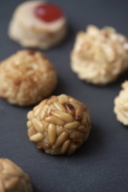 panellets, Katalonya, İspanya tipik Konfeksiyon