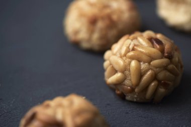 panellets, Katalonya, İspanya tipik Konfeksiyon