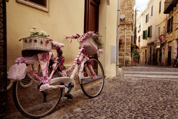 Old town of Alghero, Sardinia, Italy — Stock Photo, Image