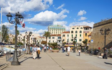 Alghero bağlantı noktası, Sardunya, İtalya