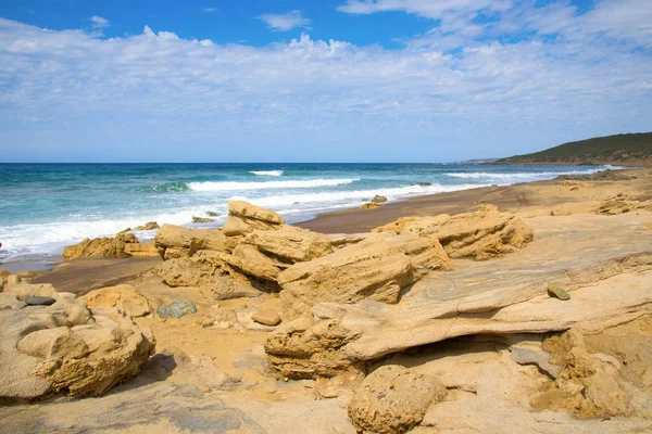 Spiaggia di Piscinas beach in Sardinia, Italy — Stock Photo, Image