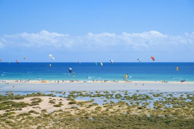 Sotavento Beach in Fuerteventura, Spain clipart