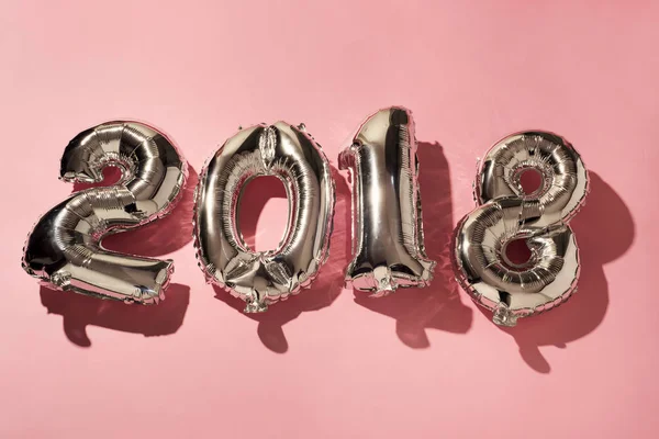 Nummer 2018, als het nieuwe jaar — Stockfoto