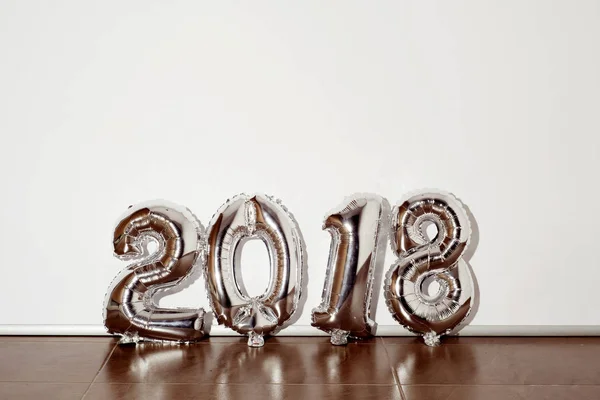 Nummer 2018, als het nieuwe jaar — Stockfoto