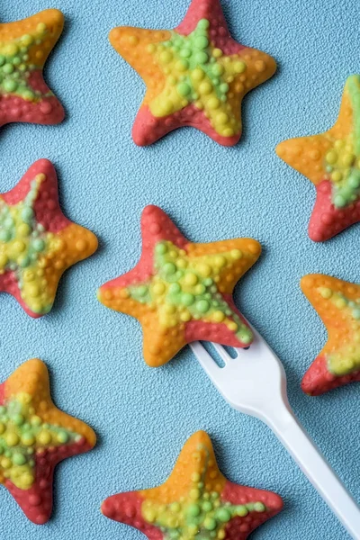 Caramelos de goma en forma de estrella de mar —  Fotos de Stock
