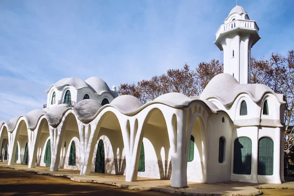 Modernistisches Gebäude masia freixa in terrassa, spanien — Stockfoto