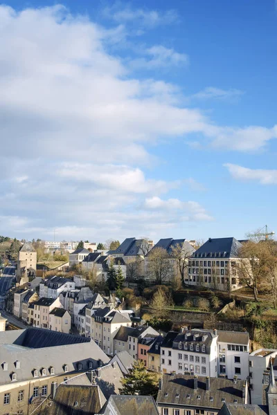 Grund Quarter em Cidade de Luxemburgo — Fotografia de Stock