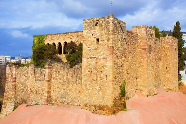 Vallparadis kasteel in Terrassa, Spanje — Stockfoto