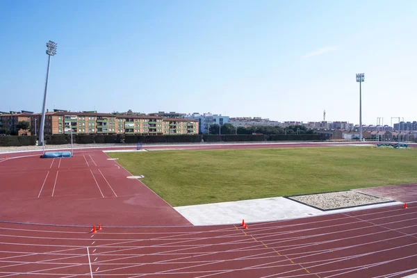 Mediterranean Games Athletics Stadium in Tarragona — Stock Photo, Image