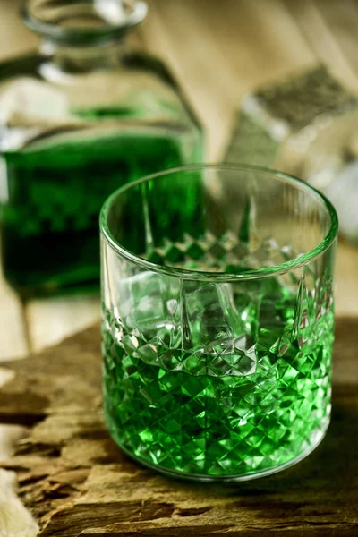 Whisky verde tinto — Foto Stock