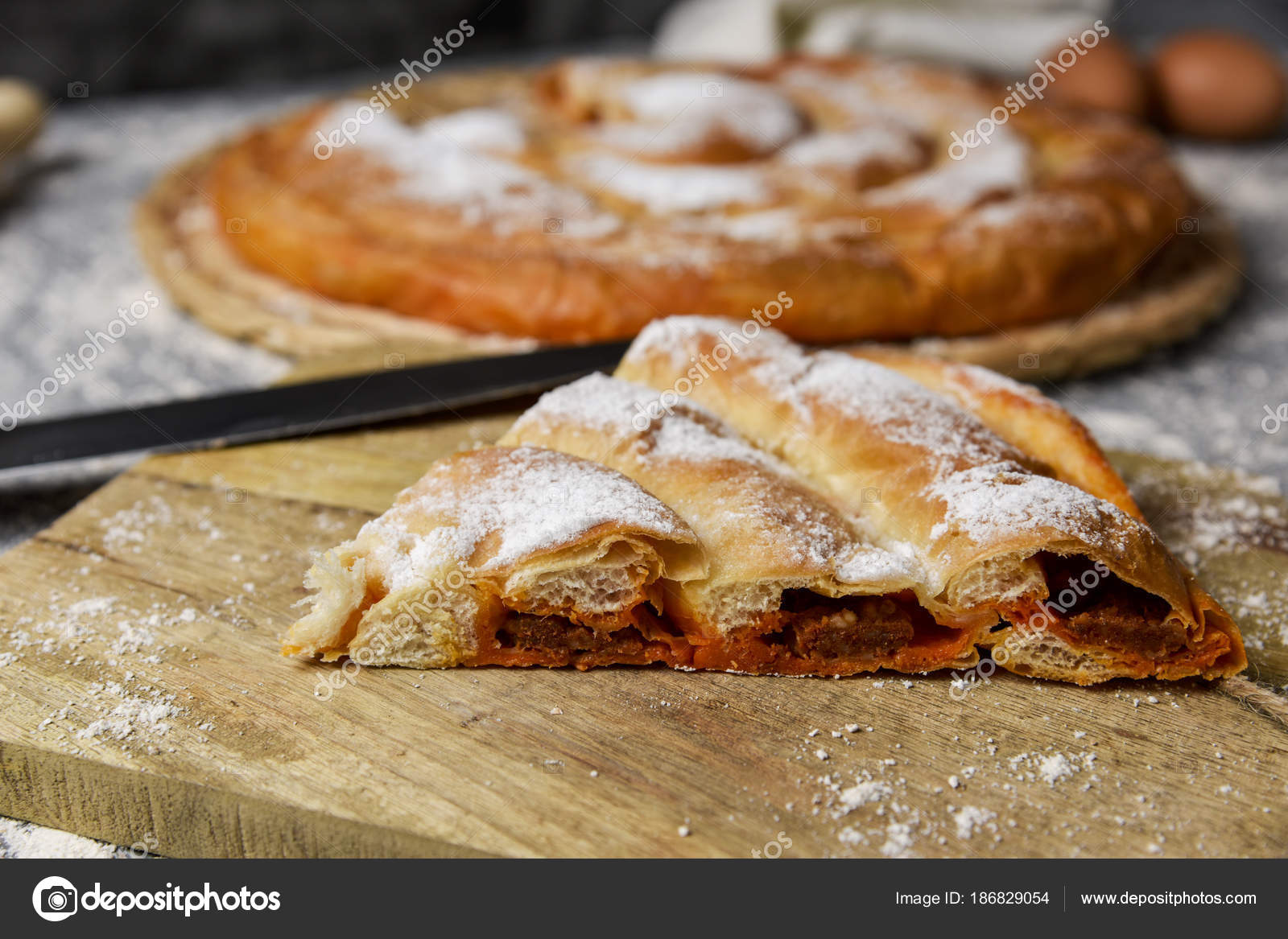 Ensaimada, a pastry typical of Mallorca, Spain — Stock Photo © nito103