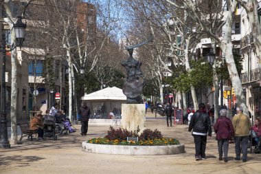 Rambla Just Oliveras, Hospital, İspanya