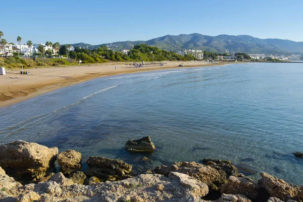 Playa Romana beach in Alcossebre, Spai — Stock fotografie