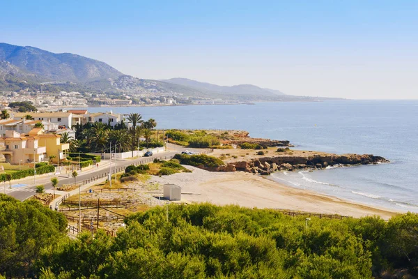 Playa del moro strand in alcossebre, spai — Stockfoto