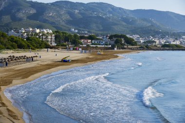 Playa Romana beach in Alcossebre, Spai
