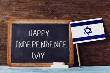 metin Mutlu Bağımsızlık günü ve İsrail bayrağı