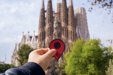 La sagrada familia için Barselona, İspanya