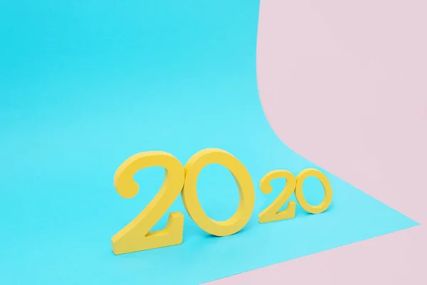 2020 numara, yeni yıl olarak. — Stok fotoğraf