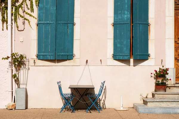 Dachterrasse in der Altstadt von Porto, in Portugal — Stockfoto